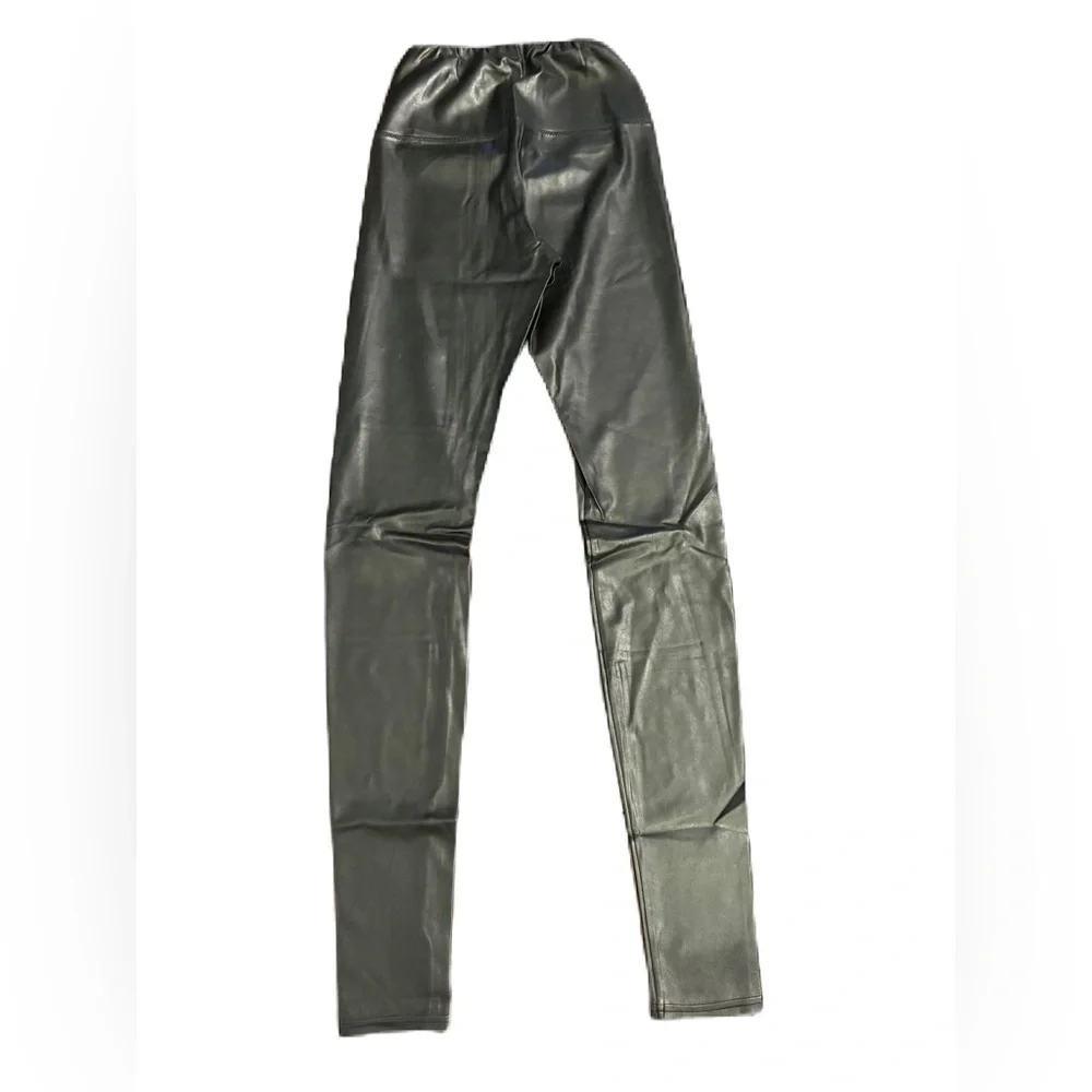 Wilfred Free Black Faux Leather Leggings - Size XS - Picture 2 of 5